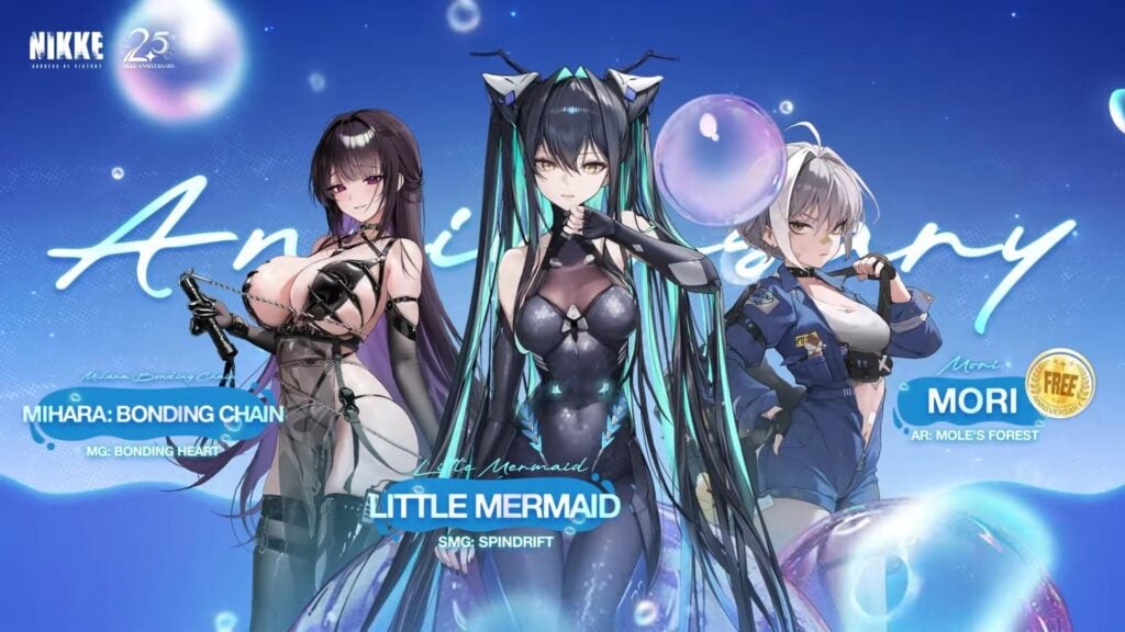 New NIKKEs for 2.5th Anniversary (Image via SHIFT UP)