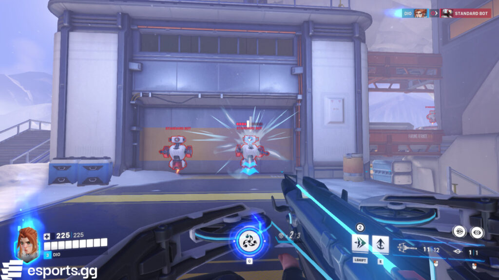 Relentless Barrage refunds the ammo of Freja's primary fire