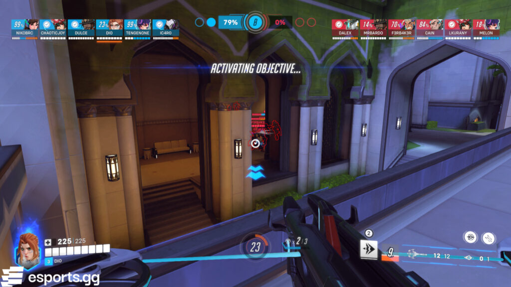 Freja using Take Aim 