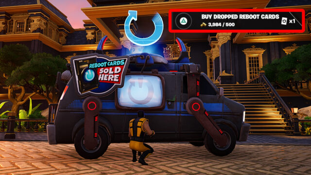 How to buy a Reboot Card in Fortnite