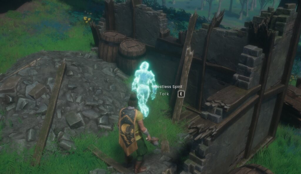 How to speak to the Restless Spirit in RuneScape: Dragonwilds