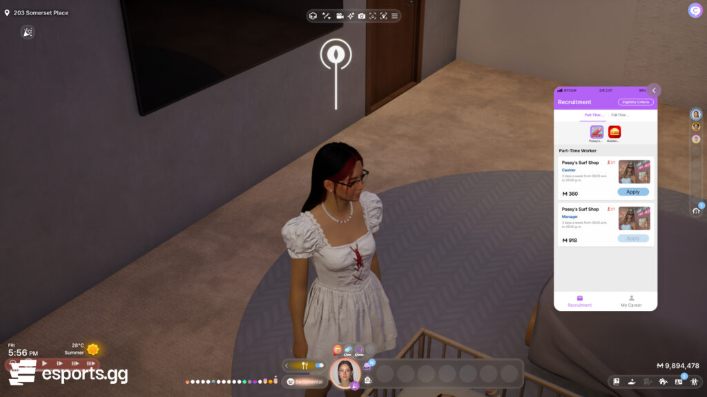 how to get a career in inZOI