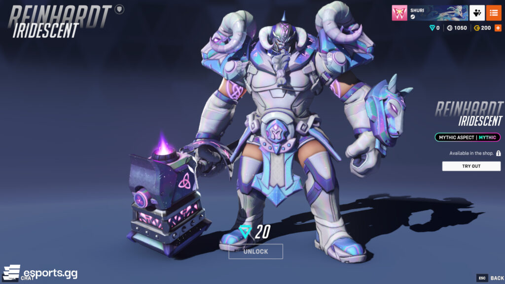 Reinhardt Iridescent