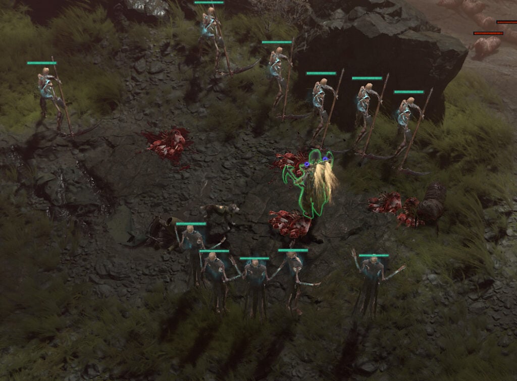 Necromancer summoner build in Diablo IV