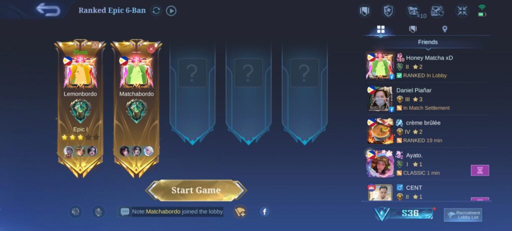 Play with friends you can trust - Mobile Legends Rank Guide