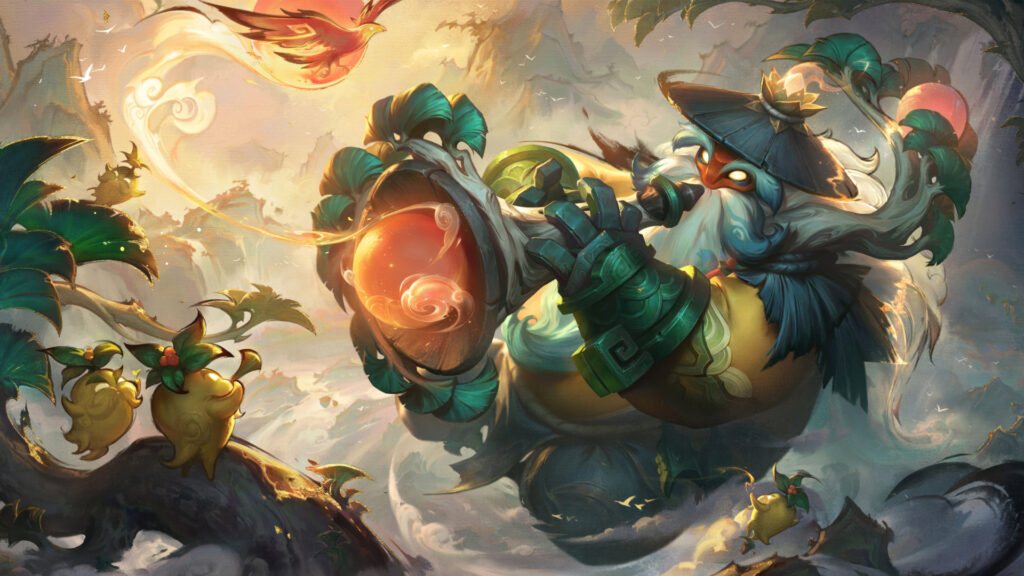 Shan Hai Scrolls Bard splash art