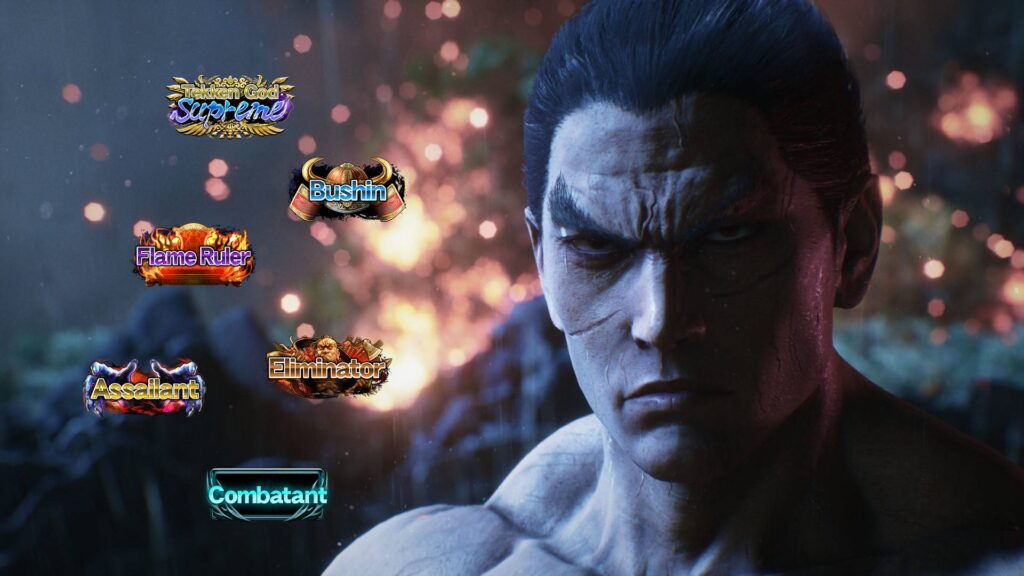 How does the TEKKEN 8 ranking system work?