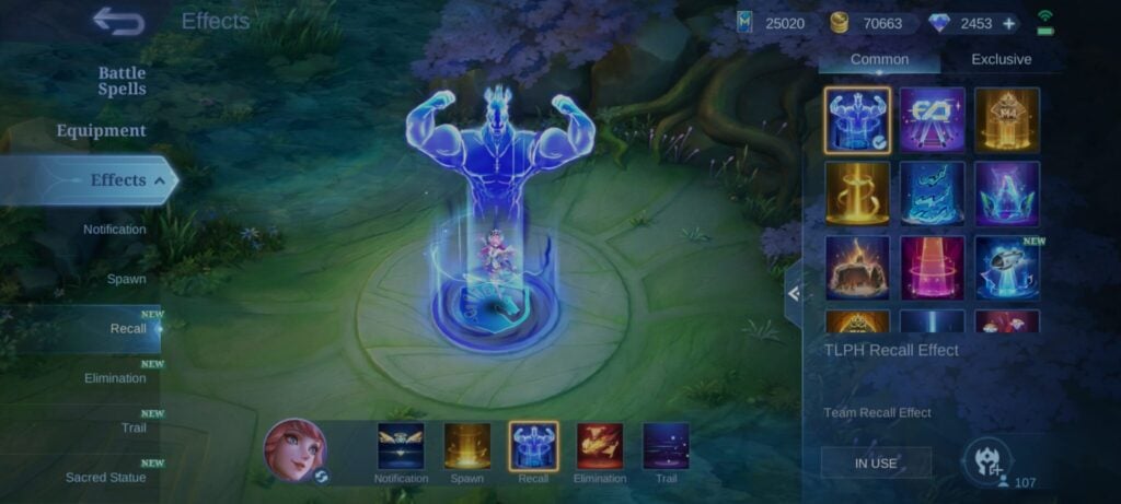 MLBB Team Liquid PH Recall Effect