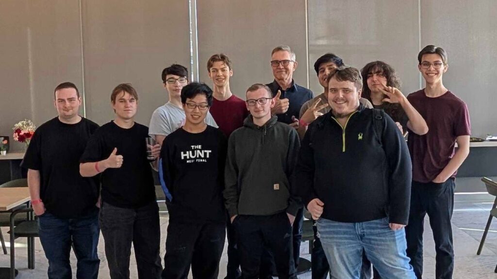 Players for The Hunt: Mega Final arrive at Roblox HQ for the $1M cash prize