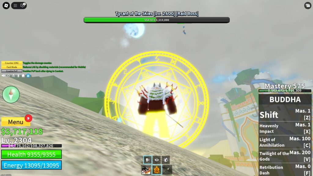 Tyrant of the Skies in Blox Fruits: A complete spawn guide