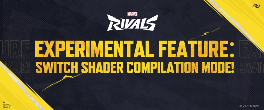 Switch Shader Compilation mode in Marvel Rivals