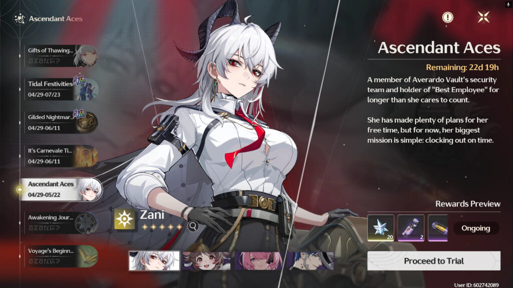 It's a screenshot from the game Wuthering Waves. It features one of the events that came with the version WuWa 2.3.