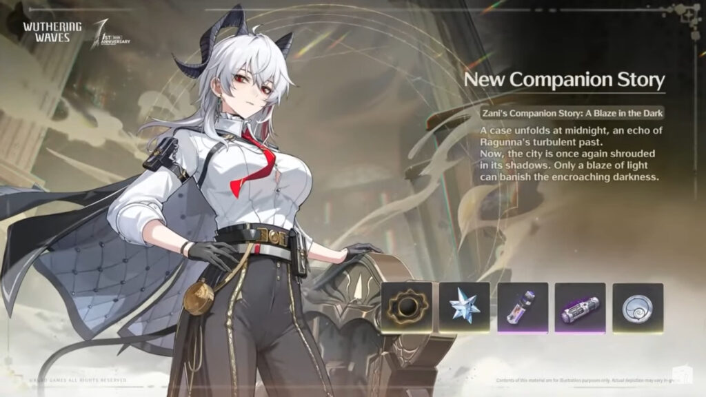 It's a poster of a Companion Story in the game WuWa 2.3: A Blaze in the Dark is about the new character Zani.