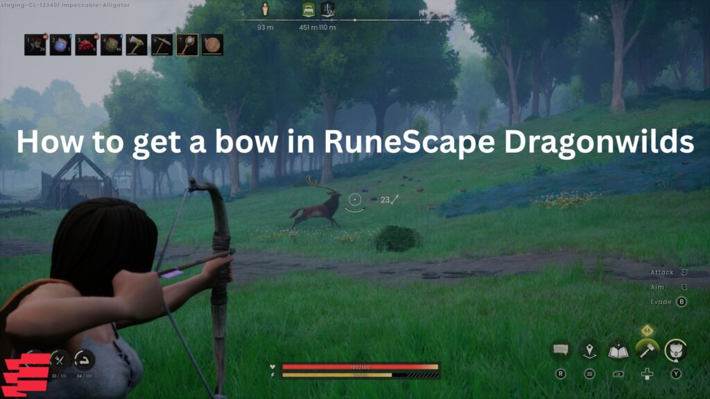 How to get a bow in RuneScape: Dragonwilds