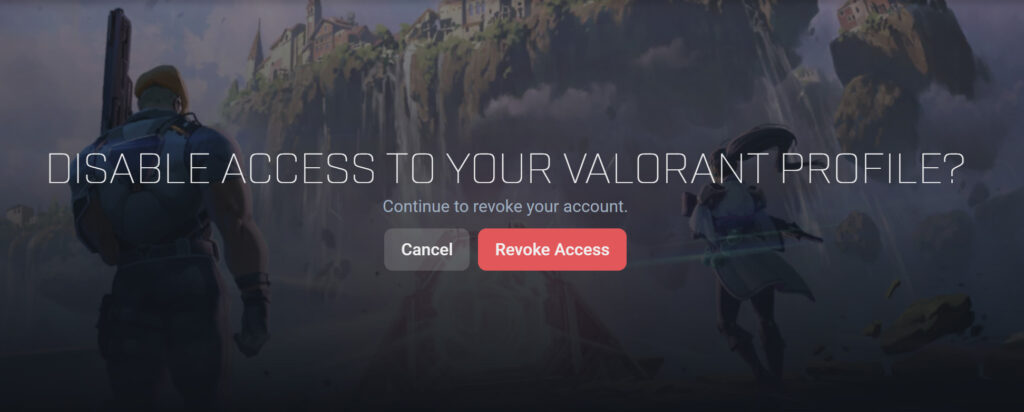 tracker.gg revoke access