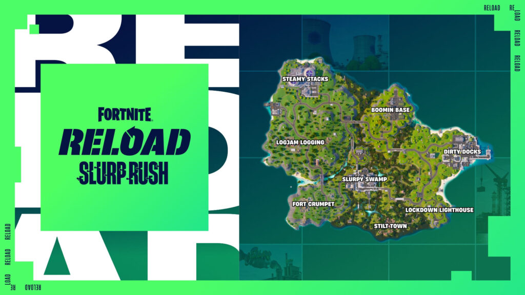 Fortnite Reload Slurp Rush map