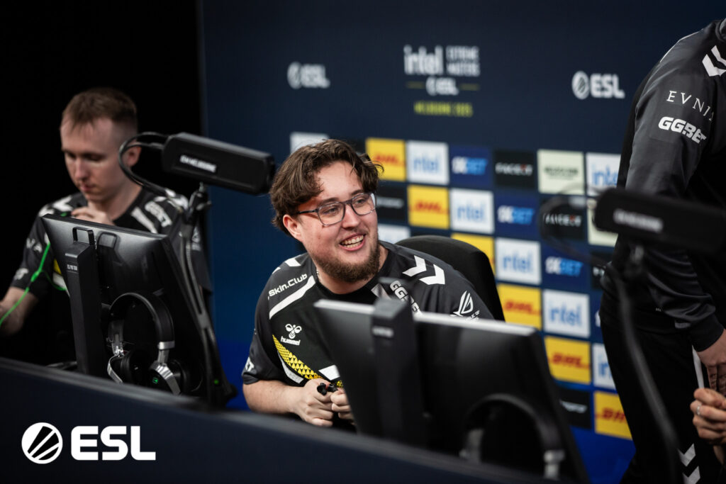 ZywOo celebrates after a won round at IEM Melbourne 2025.