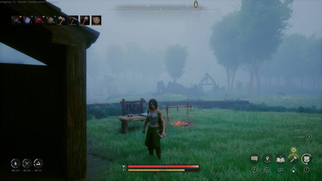 standing with a bow in runescape dragonwilds