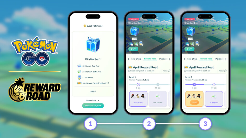 Pokémon GO Reward Road
