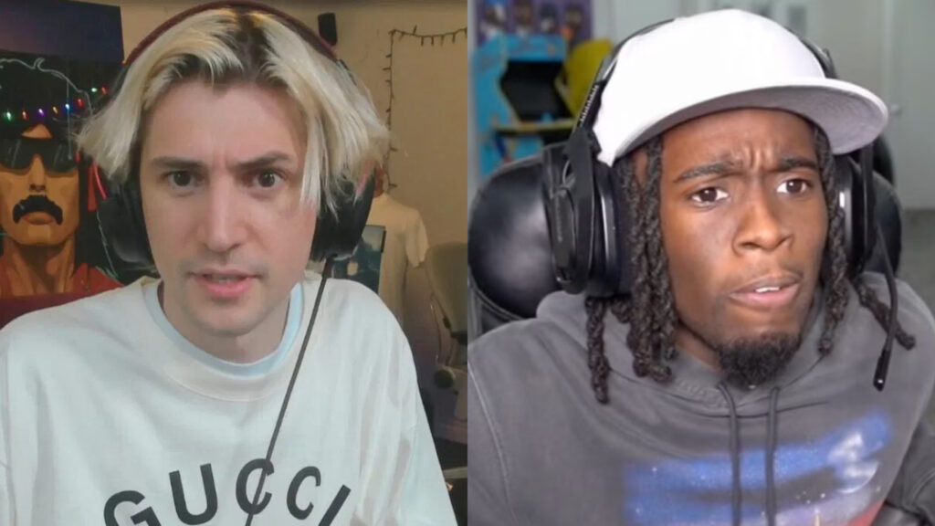 xQc calls out Kai Cenat’s proteges for “alleged” viewbotting, Cenat responds