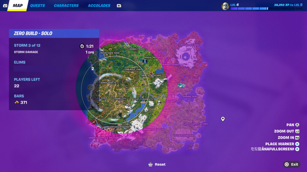 Third Storm Circle indication