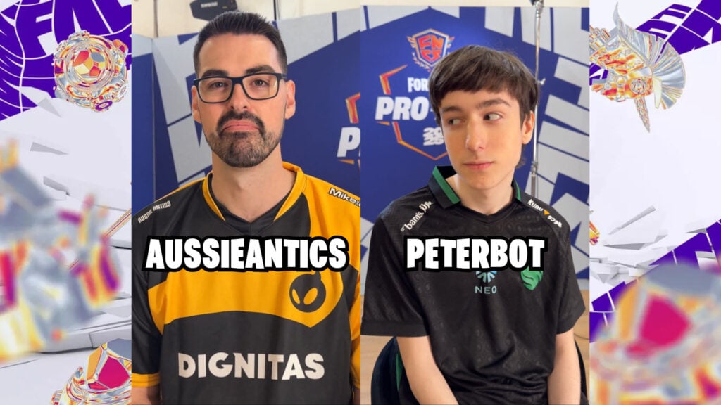 “This is the most I’ve played Fortnite in two years” – AussieAntics and Peterbot discuss the 2025 FNCS Pro-Am