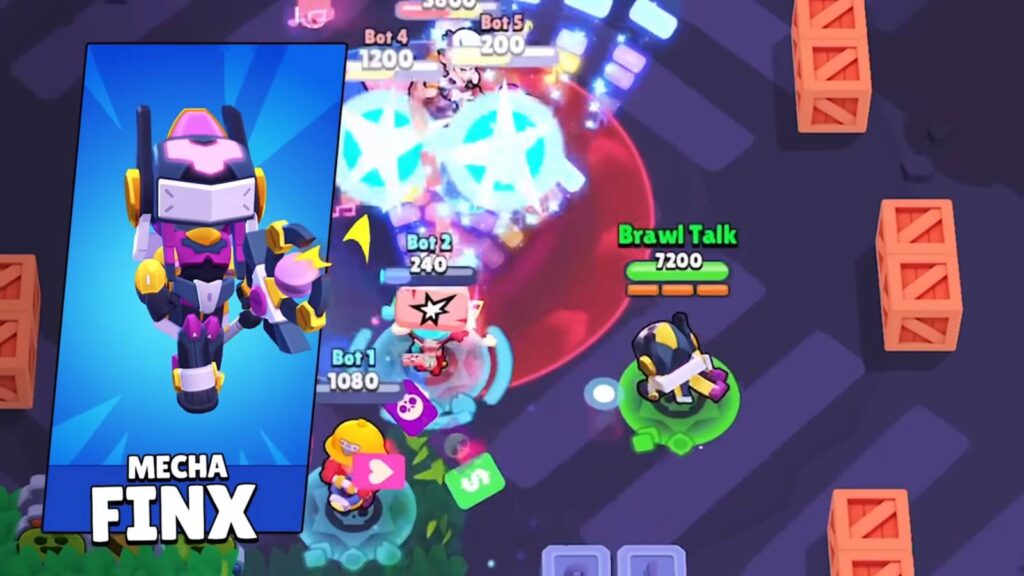 It’s a Brawl Stars skin for the season Crush the Kaiju: Mecha Finx
