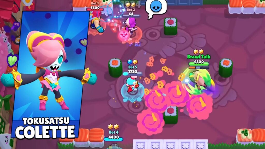 It’s a Brawl Stars skin for the season Crush the Kaiju: Tokusatsu Colette
