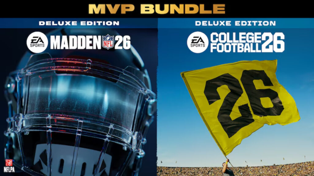 The College Football 26 MVP Bundle offering 