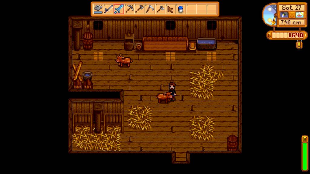 Stardew Valley, a cross-platform game.