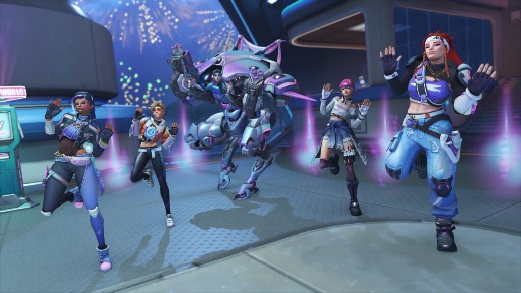 Overwatch x LE SSERAFIM (Image via Blizzard Entertainment)