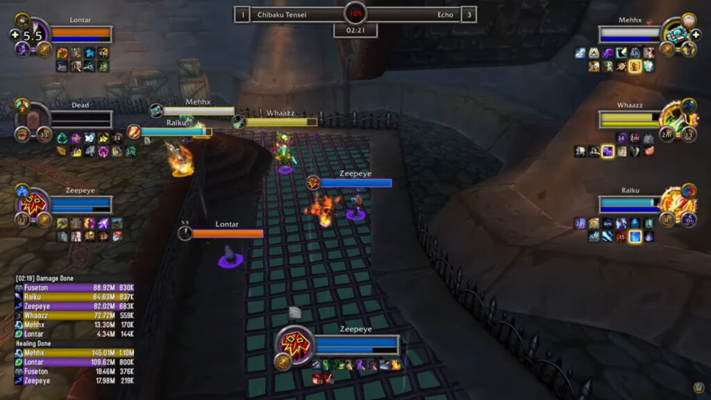 Echo's winning moment