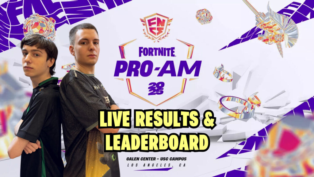 Fortnite FNCS Pro-Am 2025: Final results and leaderboard