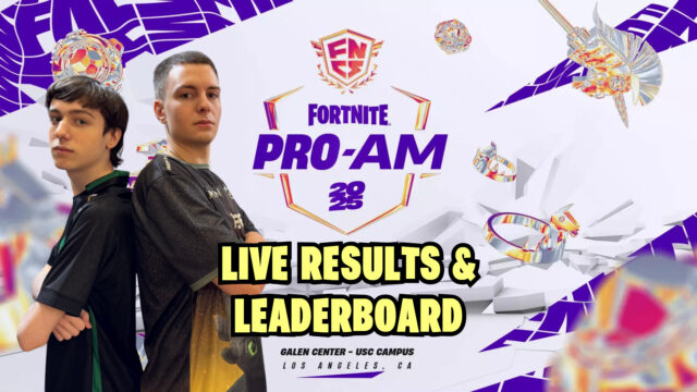 Fortnite FNCS Pro-Am 2025: Final results and leaderboard