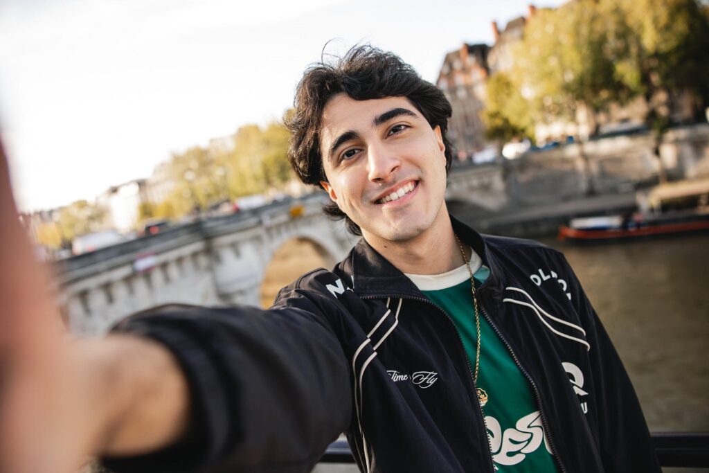 FlyQuest Massu at Worlds 2024 (Photo by Colin Young-Wolff/Riot Games)