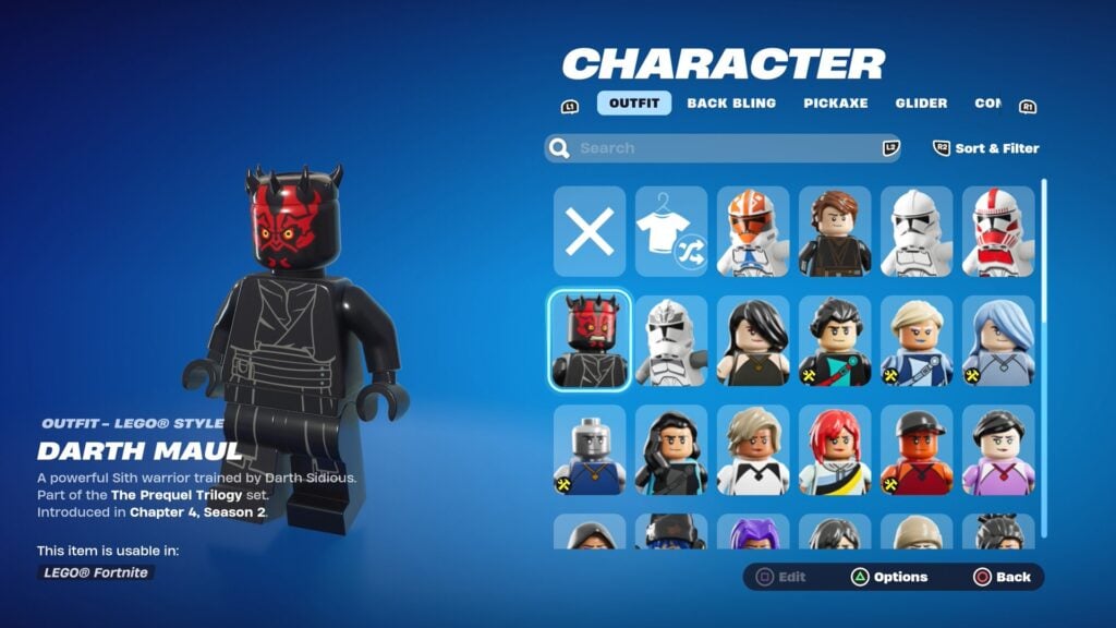 darth maul fortnite
