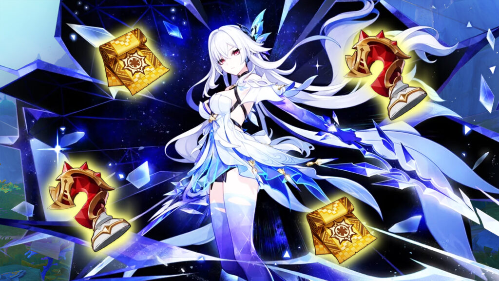 Finally, we have the Skirk Ascension and Talent materials in Genshin Impact