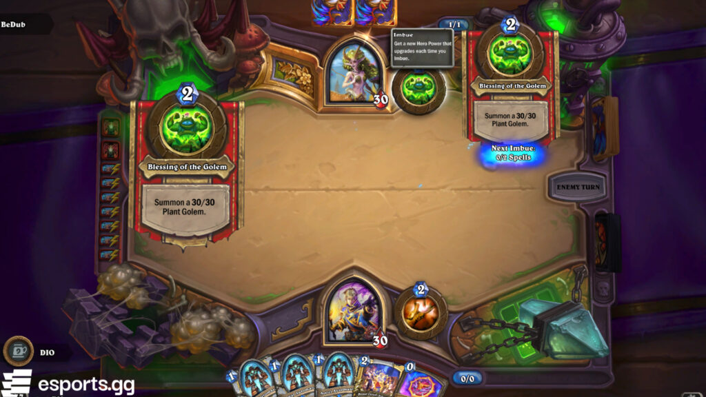 Use Innervate and Hamuul for an easy Druid win in Hearthstone's Top 2 Tavern Brawl