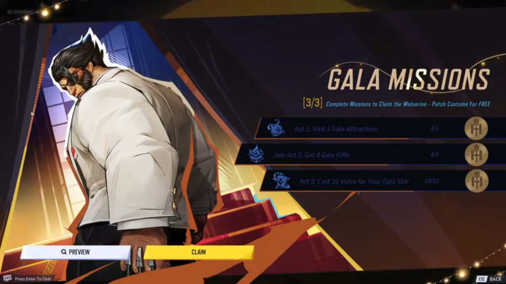 Marvel Rivals Wolverine Patch costume