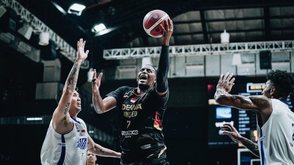 Jordan Adams, a former NBA star who is currently playing for Dewa United Banten