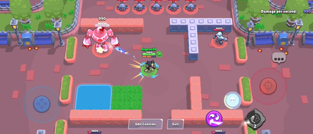 brawler Kaze in her ninja form: Silent Shuriken.