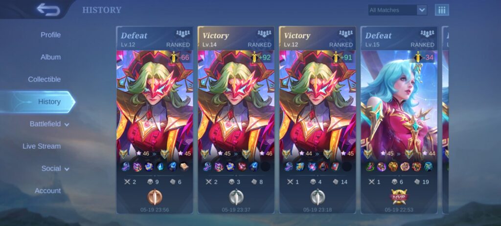 MLBB Dark System or just lucky