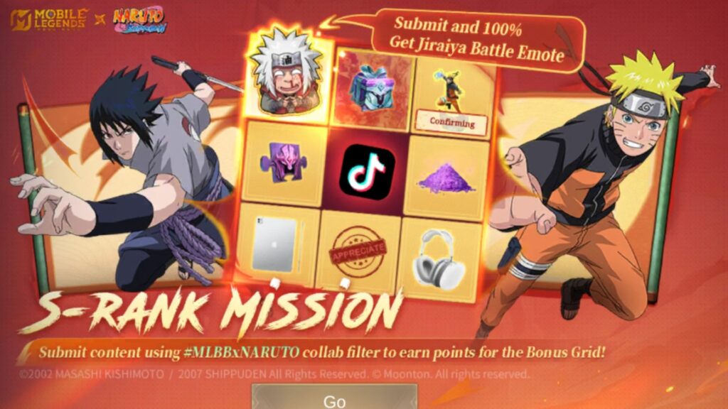 MLBB x Naruto S-Rank Mission event: How to get limited-time Jiraiya emote for free