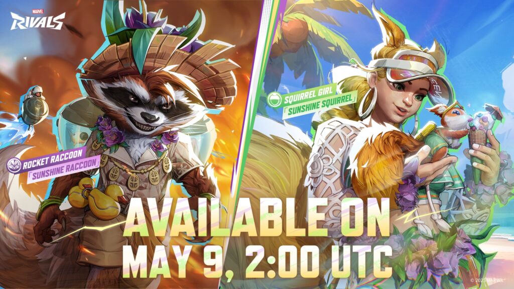 Marvel Rivals Squirrel Girl beach skin