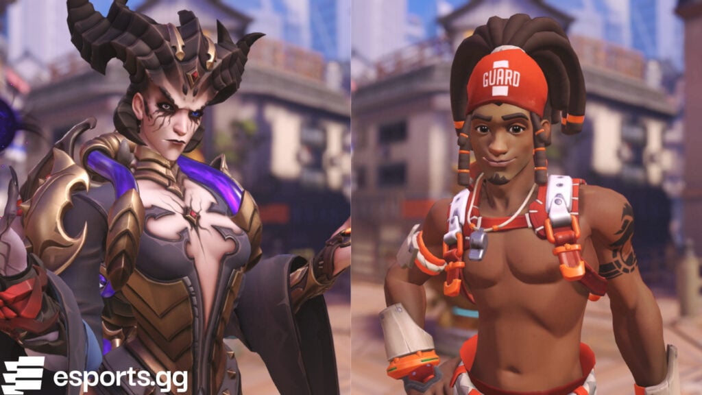 Moira and Lucio in Overwatch 2