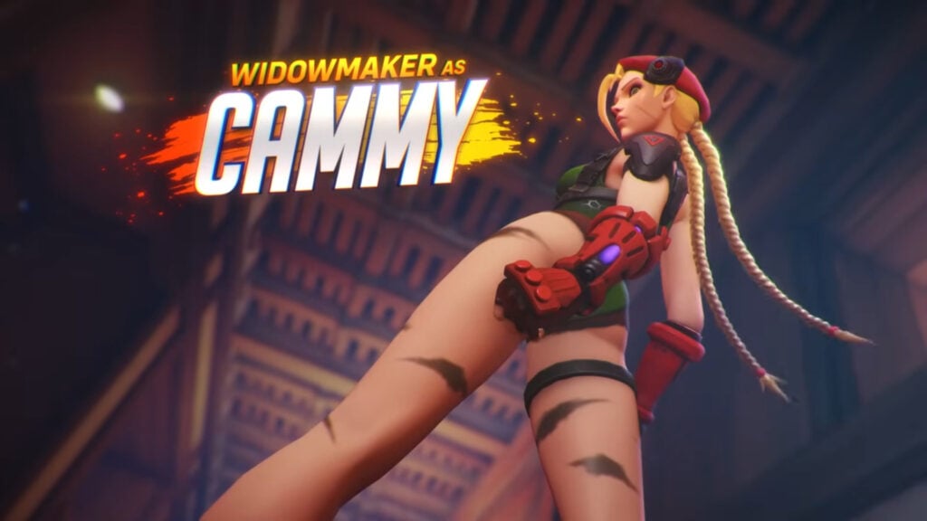 Widowmaker as Cammy,