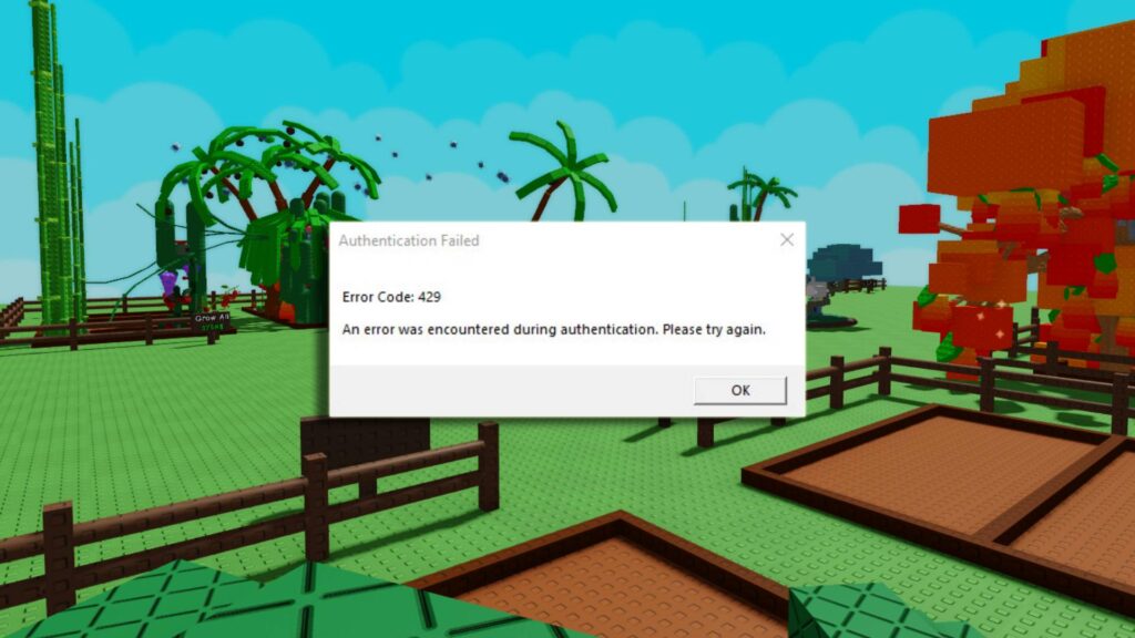 How to fix error code 429 in Roblox