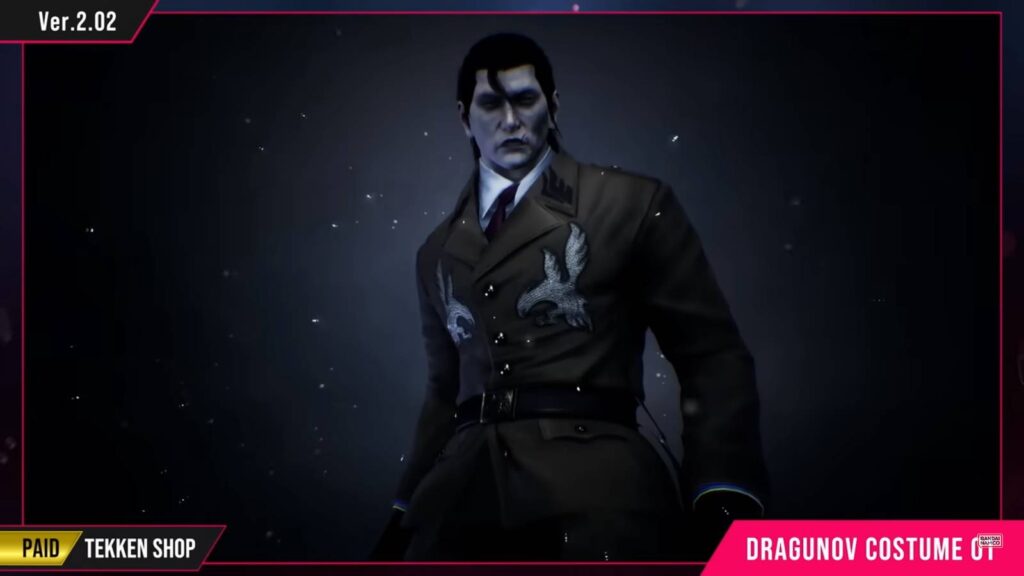 A classic costume for Dragunov is coming to TEKKEN 8 Patch 2.02.