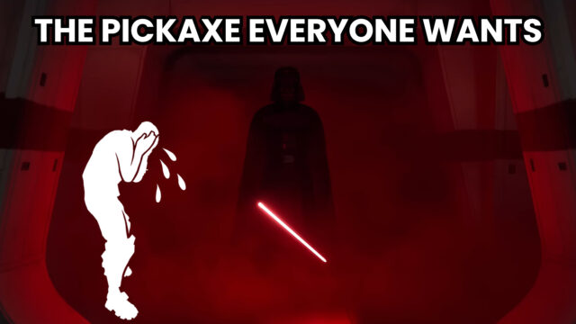 Fortnite has every Star Wars Pickaxe... Except an actual Lightsaber