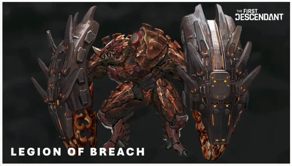 A new opponent in the shooting game The First Descendant — Legion of Breach.